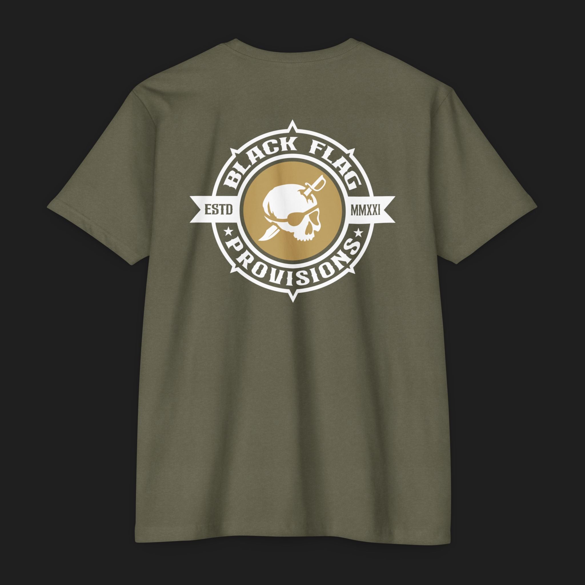 ESTD BLACK FLAG ICON TEE